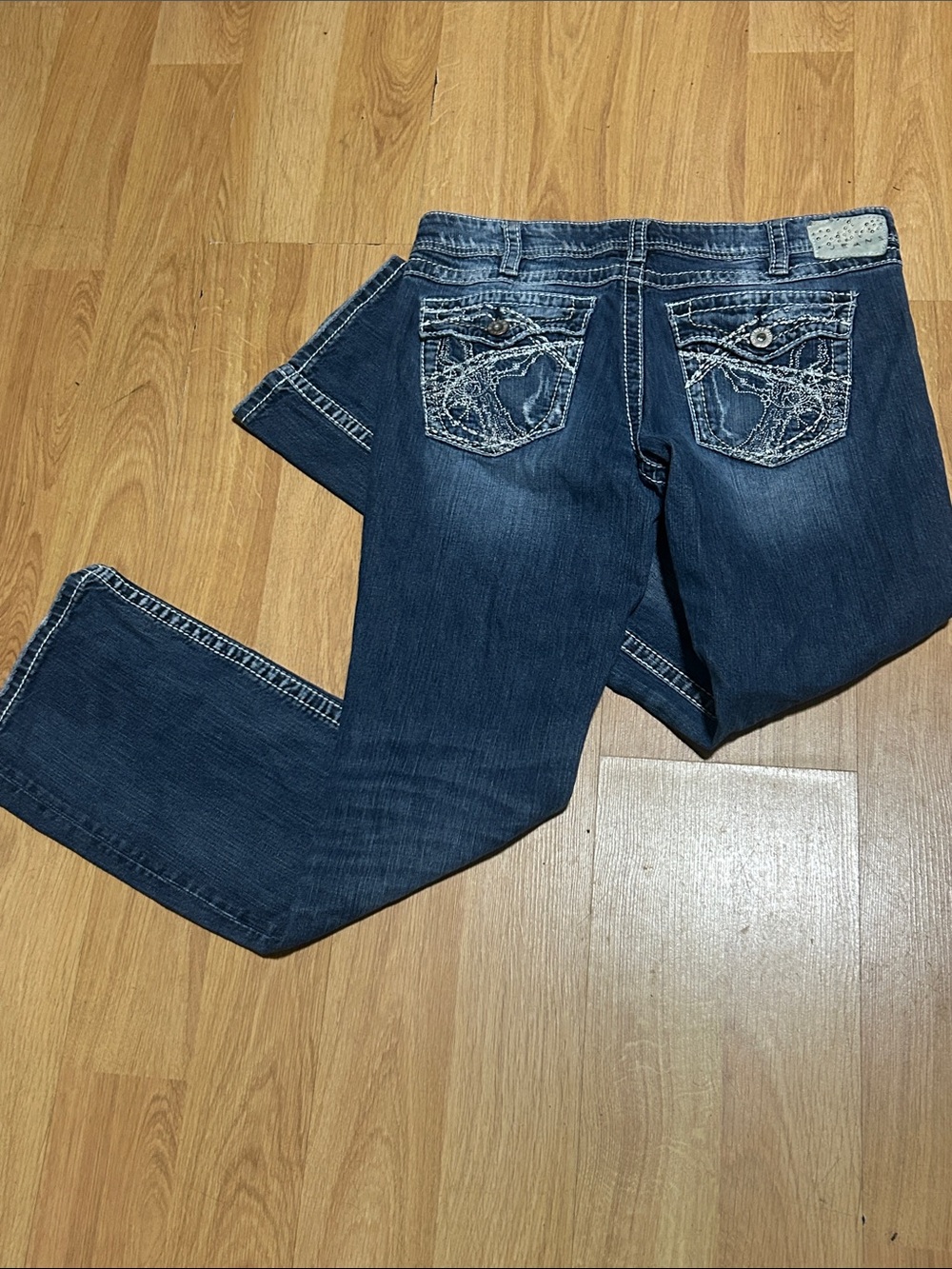 Silver Jeans Dark Blue Berkley Surplus Boot Cut Women's Jeans W32/L33